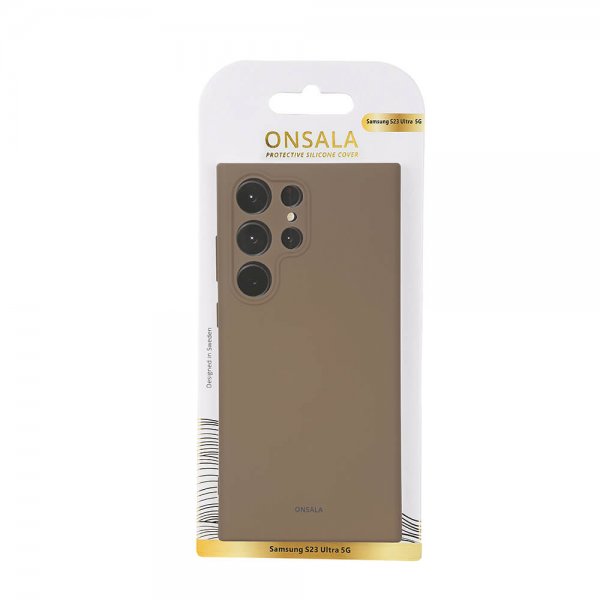 Onsala Samsung Galaxy S23 Ultra Skal Silikon Summer Sand