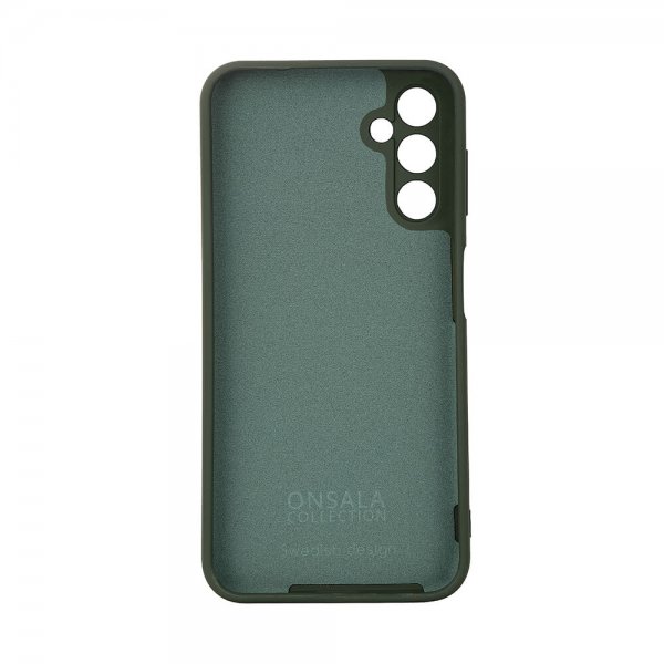 Onsala Samsung Galaxy A14 Skal Silikon Dark Green