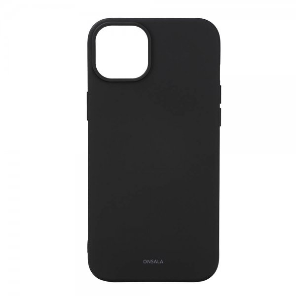 Onsala iPhone 15 Plus Skal Silicone Touch MagSeries Svart