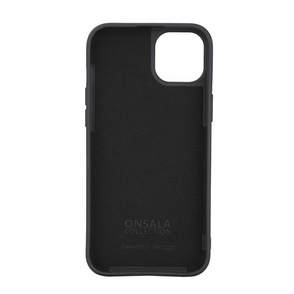 Onsala iPhone 15 Plus Skal Silicone Touch MagSeries Svart