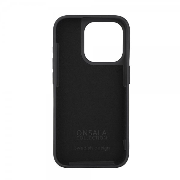 Onsala iPhone 15 Pro Skal Silicone Touch MagSeries Svart