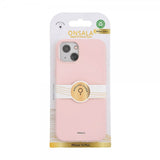 Onsala iPhone 15 Plus Skal Silicone Touch MagSeries Chalk Pink