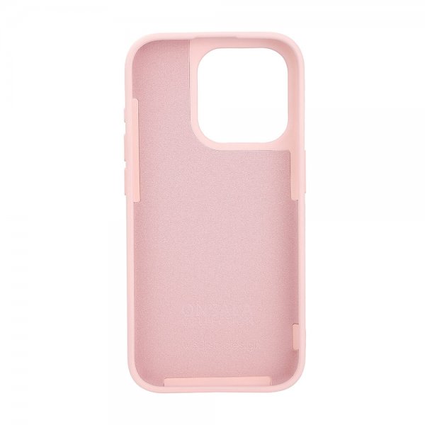 Onsala iPhone 15 Pro Skal Silicone Touch MagSeries Chalk Pink
