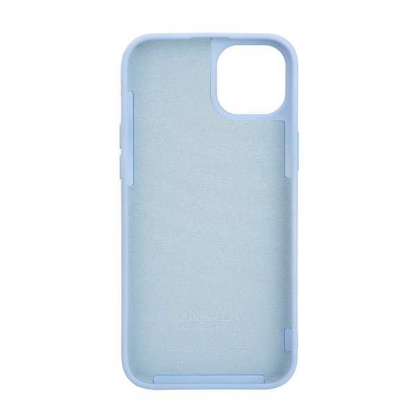 Onsala iPhone 15 Plus Skal Silicone Touch MagSeries Ljusblå