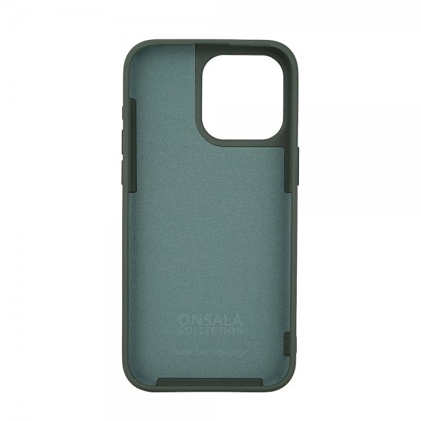Onsala iPhone 15 Pro Max Skal Silicone Touch MagSeries Olive Green