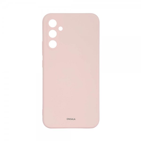 Onsala Samsung Galaxy A35 Skal Silikonkänsla Chalk Pink