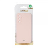 Onsala Samsung Galaxy A55 Skal Silikonkänsla Chalk Pink