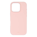 Onsala iPhone 16 Pro Skal Silikonkänsla Chalk Pink