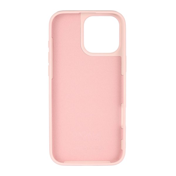 Onsala iPhone 16 Pro Max Skal Silikonkänsla Chalk Pink