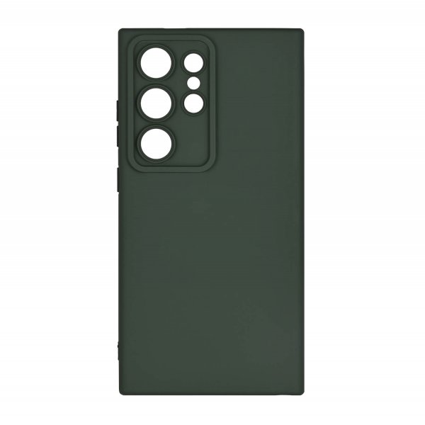 Onsala Samsung Galaxy S24 Ultra Skal Silikonkänsla Olive Green