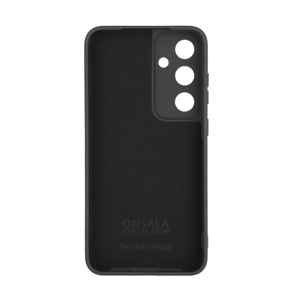 Onsala Samsung Galaxy S24 FE Skal Silikonkänsla Svart