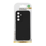 Onsala Samsung Galaxy S24 FE Skal Silikonkänsla Svart