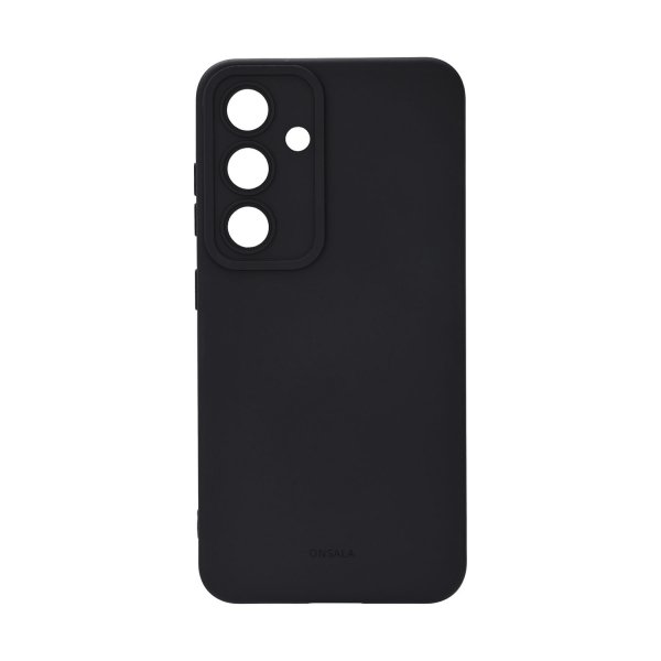Onsala Samsung Galaxy S25 Skal Silikonkänsla Svart