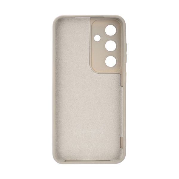 Onsala Samsung Galaxy S25 Skal Silikonkänsla Betong