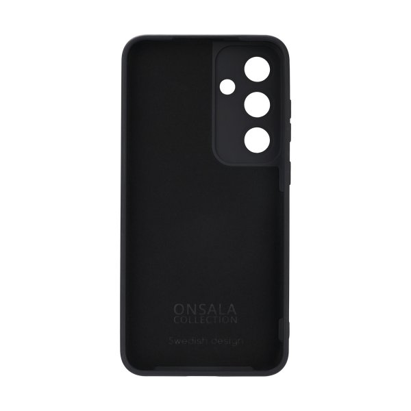 Onsala Samsung Galaxy S25 Plus Skal Silikonkänsla Svart