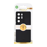 Onsala Samsung Galaxy S25 Ultra Skal Silikonkänsla Svart