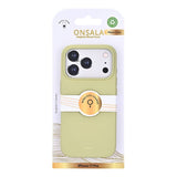 Onsala iPhone 17 Pro Skal Silikonkänsla Lime