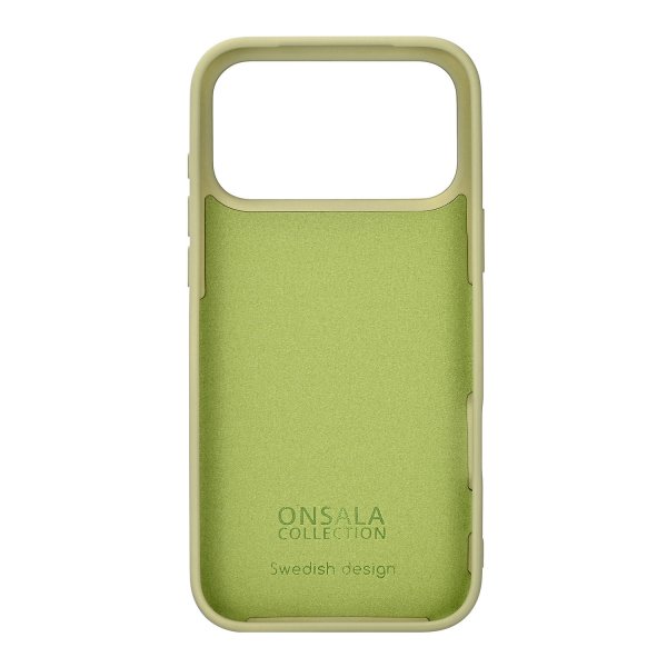 Onsala iPhone 17 Pro Max Skal Silikonkänsla Lime