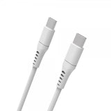 Gear Laddkabel USB-C till USB-C 3m Vit