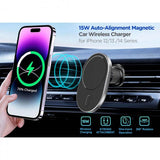 Gear MagSerie Telefonhållare Airvent MagSafe-laddning 15W