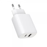 Gear Laddare PD/PPS Travel Charger 30W + QC 18W Vit