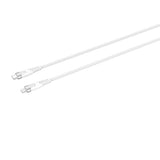 Gear Kabel Kevlar USB-C till Lightning 1.5m Vit