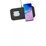 Zens Dual Aluminium Wireless Charger Svart