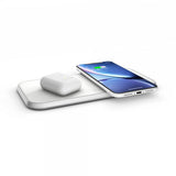 Zens Dual Aluminium Wireless Charger Vit