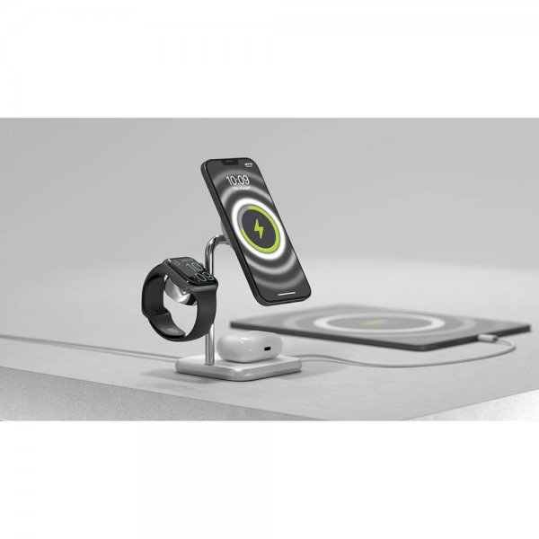 Zens 4-in-1 MagSafe/Watch Wireless Charging Station Vit