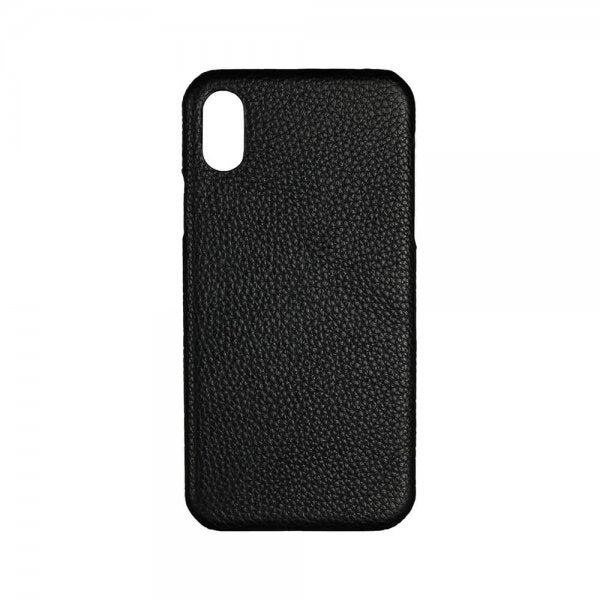 Onsala iPhone X/Xs Skal Äkta Läder Svart