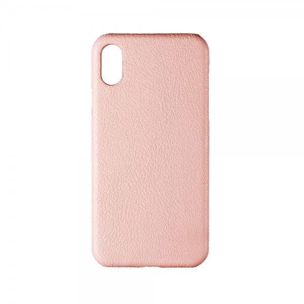 Onsala iPhone X/Xs Skal Äkta Läder Rosa