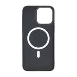 iPhone 15 Pro Max Skal TPU MagSafe Blank Svart