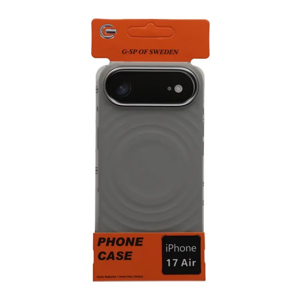 iPhone Air Skal Silikon MagSafe Mörkgrå