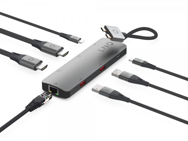 LINQ USB-C till HDMI 8K/60Hz Adapterkabel 2m