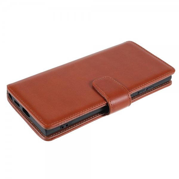 Nordic Covers Samsung Galaxy S22 Ultra Fodral Essential Leather Maple Brown