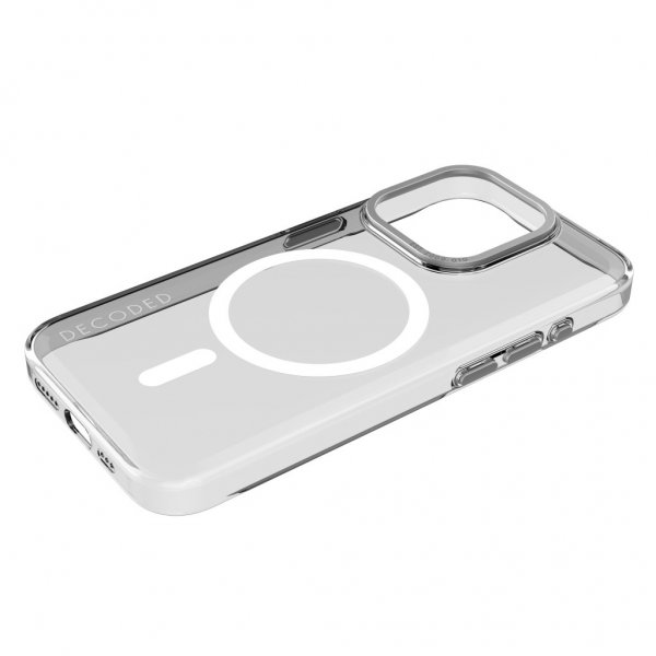 Decoded iPhone 15 Pro Skal Recycled Plastic Clear Case Transparent