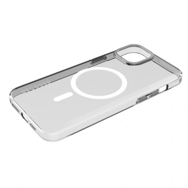 Decoded iPhone 15 Plus Skal Recycled Plastic Clear Case Transparent