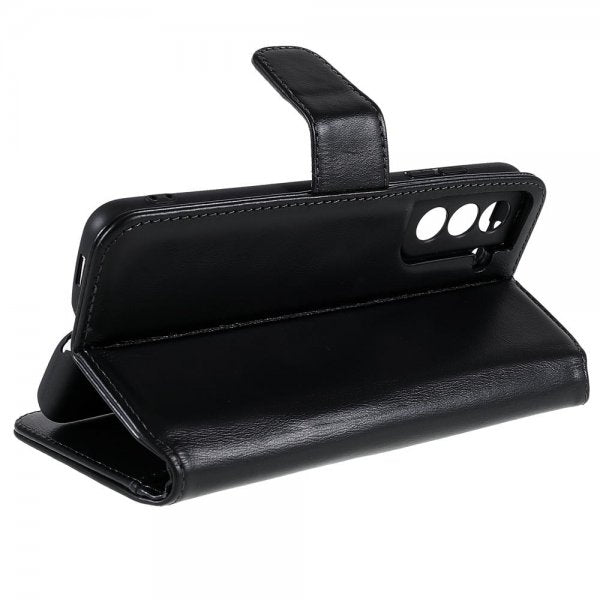 Nordic Covers Samsung Galaxy S21 FE Fodral Essential Leather Raven Black