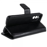 Nordic Covers Samsung Galaxy S21 FE Fodral Essential Leather Raven Black