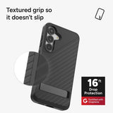 ZAGG Samsung Galaxy S25 Skal Denali Kickstand Svart