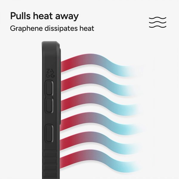 ZAGG Samsung Galaxy S25 Plus Skal Denali Kickstand Svart