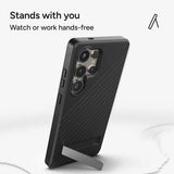 ZAGG Samsung Galaxy S25 Ultra Skal Denali Kickstand Svart