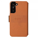 Krusell Samsung Galaxy S22 Plus Fodral Leather PhoneWallet Cognac