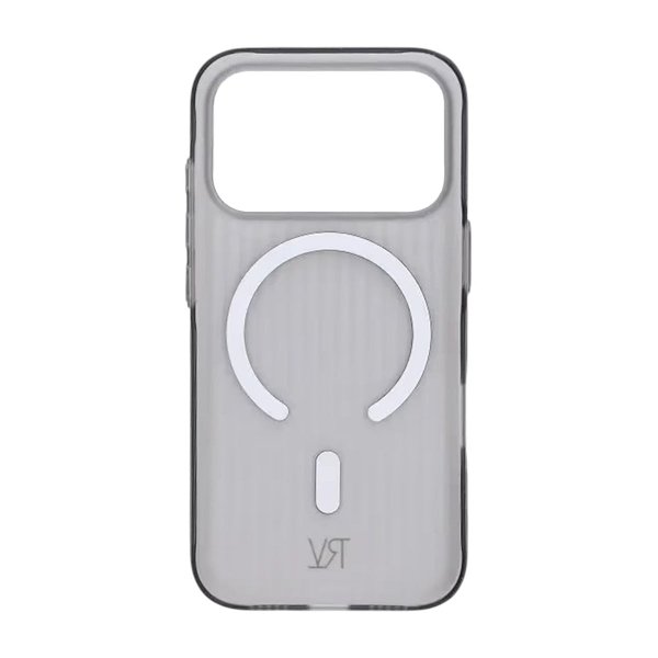 Rvelon iPhone 17 Pro Skal Korrugerad MagSafe Svart
