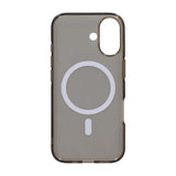 iPhone 17 Skal TPU MagSafe Svart Transparent