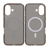iPhone 17 Skal TPU MagSafe Svart Transparent