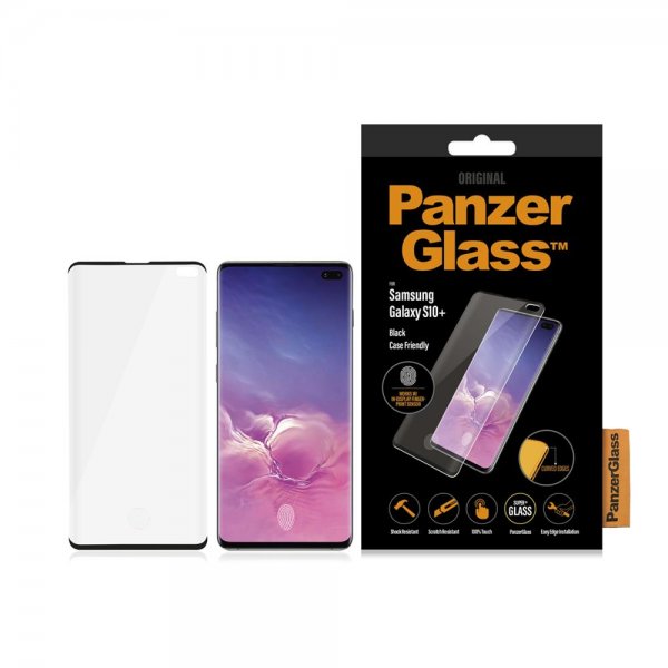 PanzerGlass Samsung Galaxy S10 Plus Skärmskydd CaseFriendly