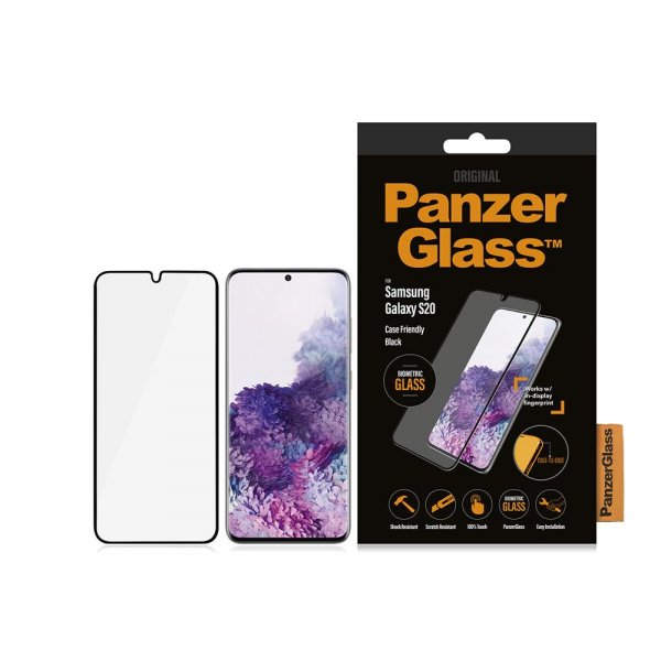 PanzerGlass Samsung Galaxy S20 Skärmskydd CaseFriendly Biometric