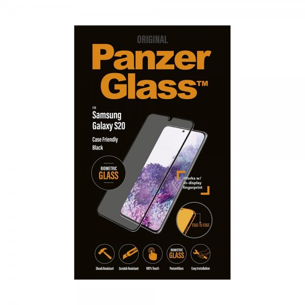 PanzerGlass Samsung Galaxy S20 Skärmskydd CaseFriendly Biometric