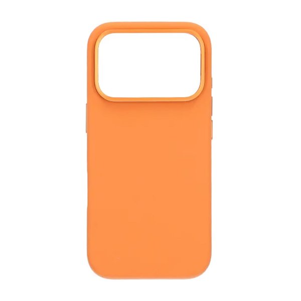 iPhone 17 Pro Max Skal Silikon MagSafe Stativ Orange